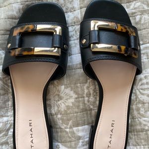 Tahari Women’s Black Sandal